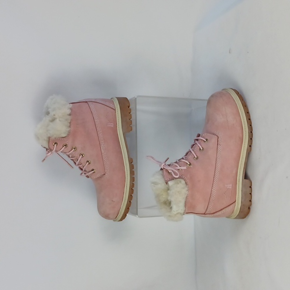 Pink Work Boots